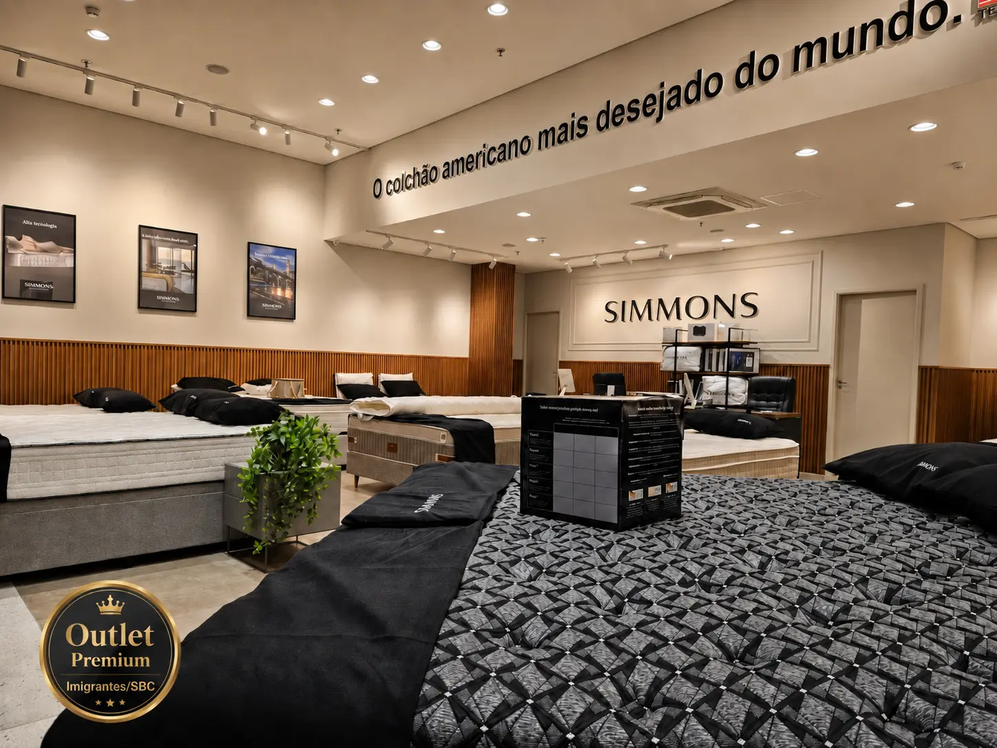Loja Simmons Outlet Premium Imigrantes